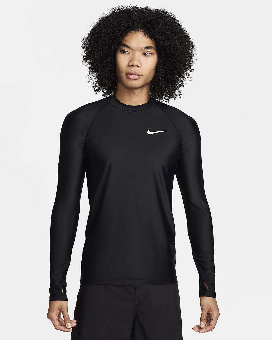 【NIKE】★ラッシュガード★ Men's Long-Sleeve Rashguard Nike Swim Whitewater Men's Long-Sleeve Rashguard. Nike.com